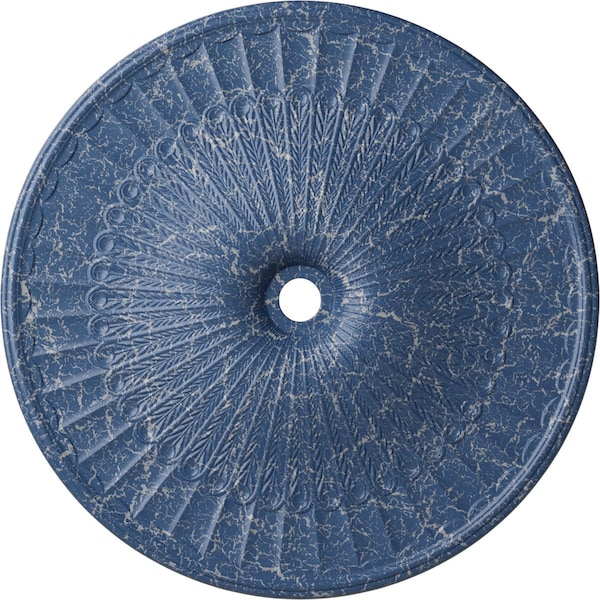 Ekena Millwork Galveston Ceiling Medallion (Canopies up to 5 7/8"), 51"OD x 3 5/8"ID x 3 3/8"P, Americana Crackle CM51GLAMC - main